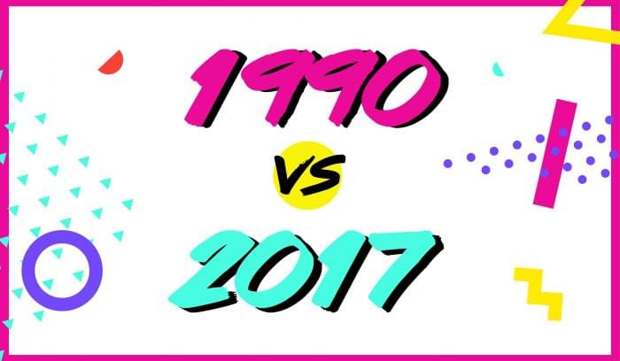1990s vs. 2017: Marketing Then and Now (Infographic)