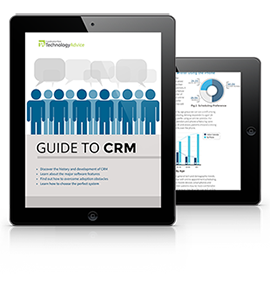 Beginner's Guide to CRM Software PDF inside iPad