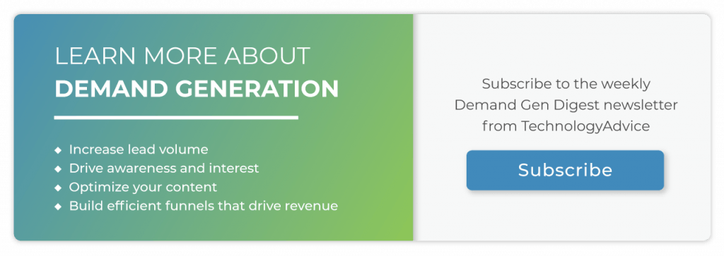 Subscribe to the Demand Gen Digest