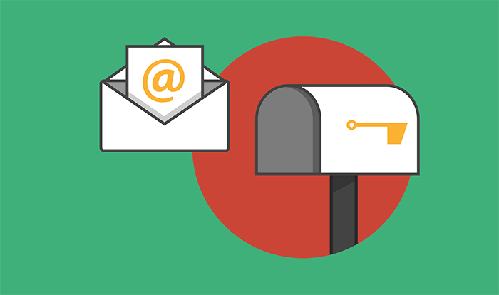 cover image of email going into an inbox
