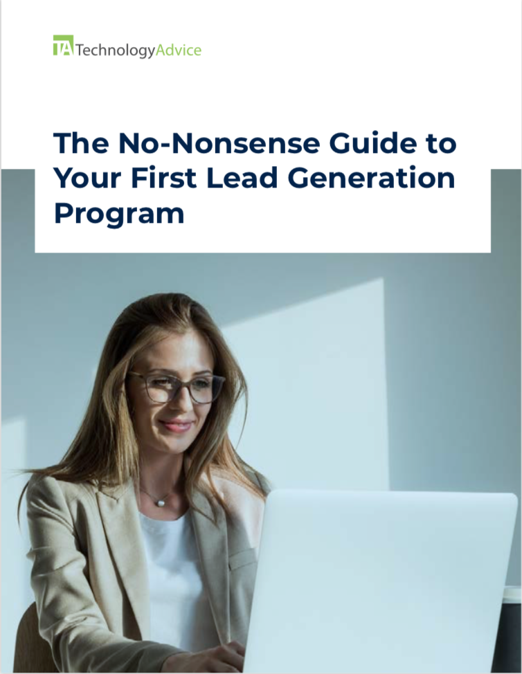 TechnologyAdvice Research Guide: The No-Nonsense Guide to Your First Lead Generation Program