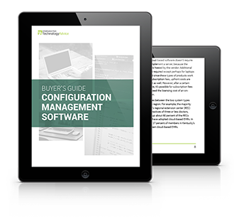 Configuration Management Buyer's Guide tablet