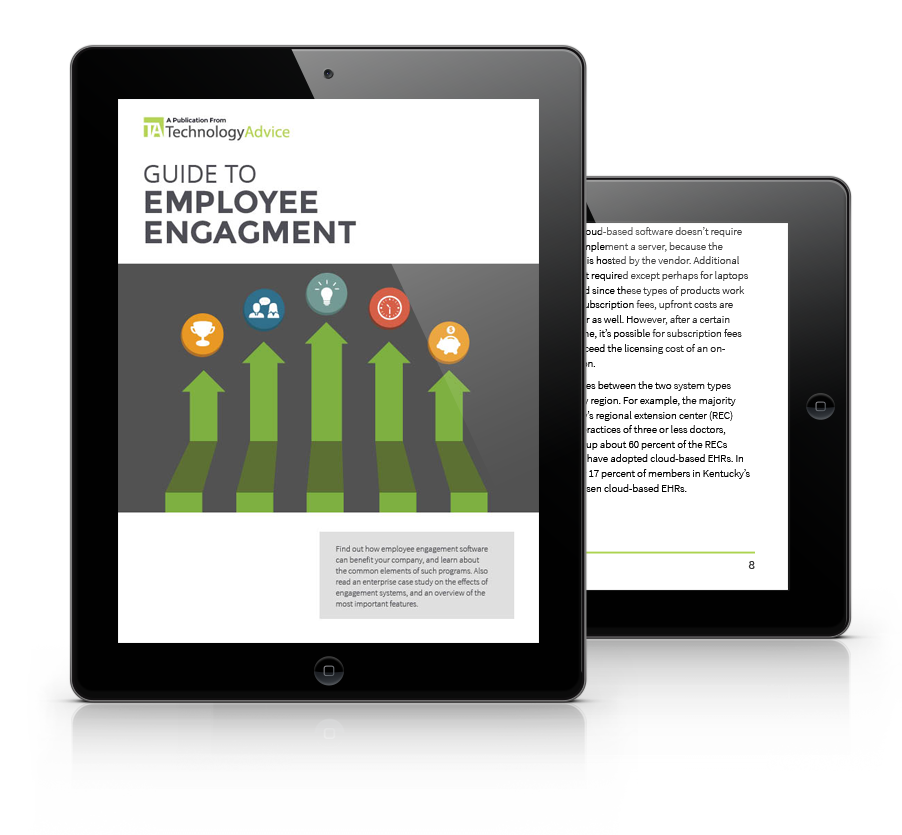 Guide to Employee Engagement PDF inside iPad