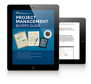 Buyer's Guide to Project Management Software PDF inside iPad